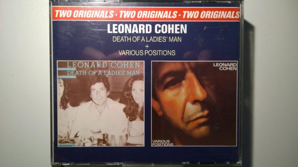 Leonard Cohen - Death Of A Ladies' Man + Various Positions, Ophalen of Verzenden, Zo goed als nieuw, Singer-songwriter