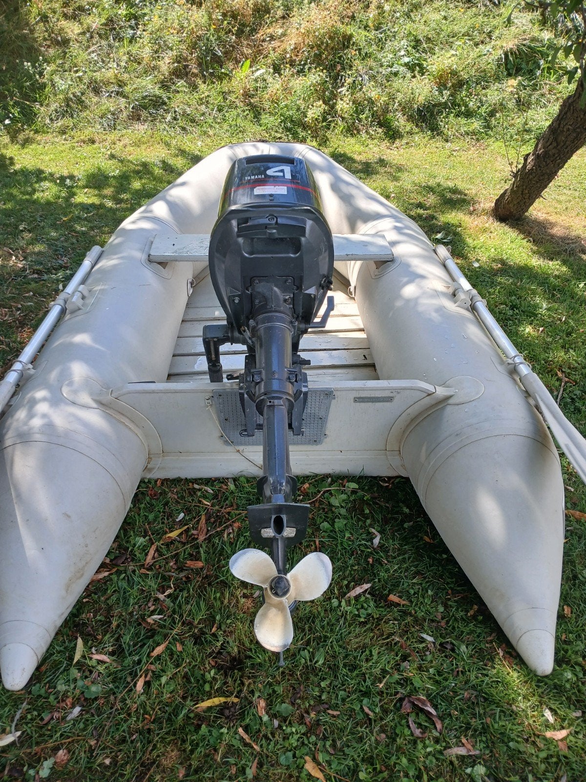 klein bootje met motor, Watersport en Boten, Bootonderdelen, Ophalen, Gebruikt, Overige typen, Motorboot