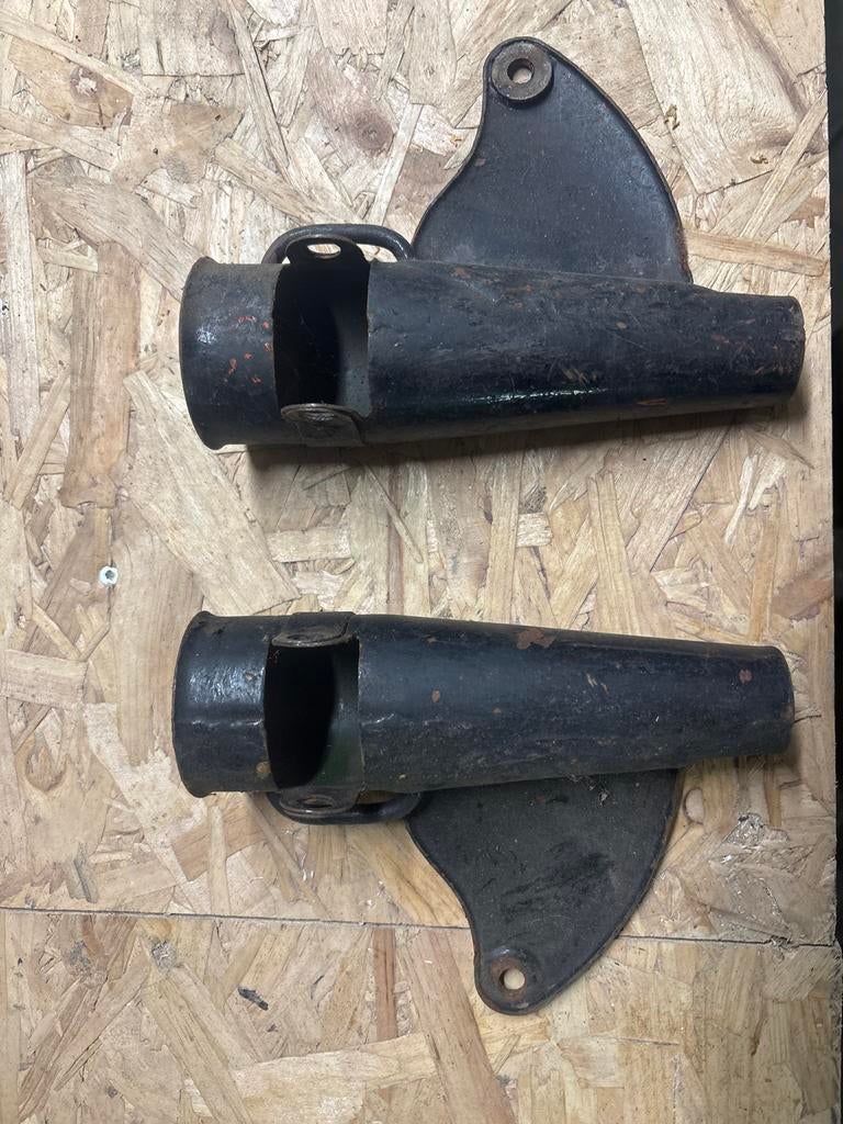 BSA koplamp oren, Ophalen, Gebruikt