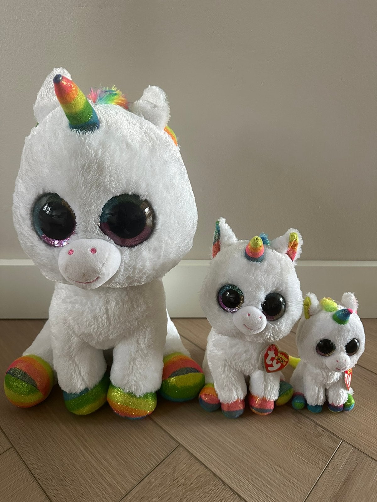 Eenhoorn familie Pixy van Ty., Kinderen en Baby's, Speelgoed | Knuffels en Pluche, Eenhoorn, Overige karakters, Ophalen of Verzenden