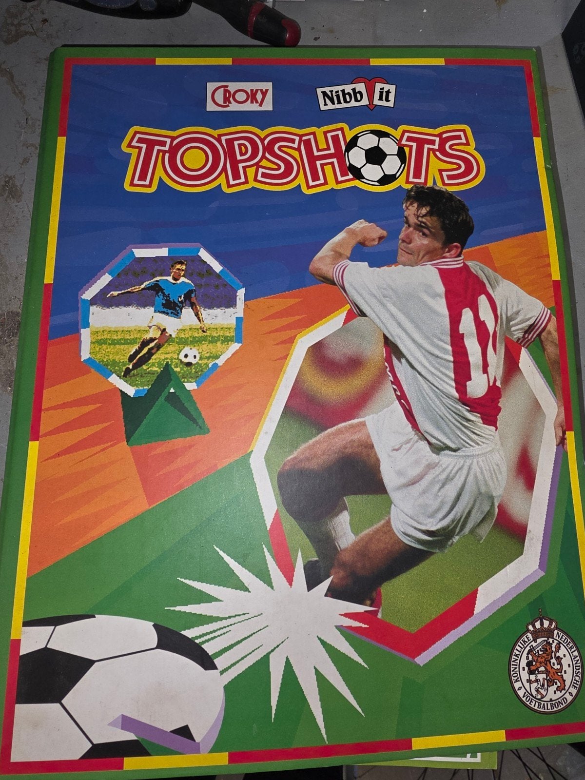 COMPLEET Flippo Topshots verzamelmap - Voetbal, Ophalen of Verzenden, Map, Album of Poster, Met verzamelmap(pen)