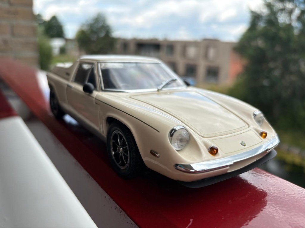 Kyosho 08155W Lotus Europa Special ( White ) Scale 1.18, Ophalen of Verzenden, Zo goed als nieuw, Auto, Kyosho
