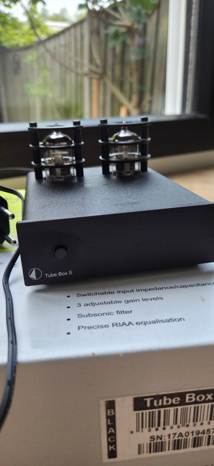 Pro-Ject Tube Box S Phono Voorversterker, Overige merken, Ophalen of Verzenden, Zo goed als nieuw, Minder dan 60 watt