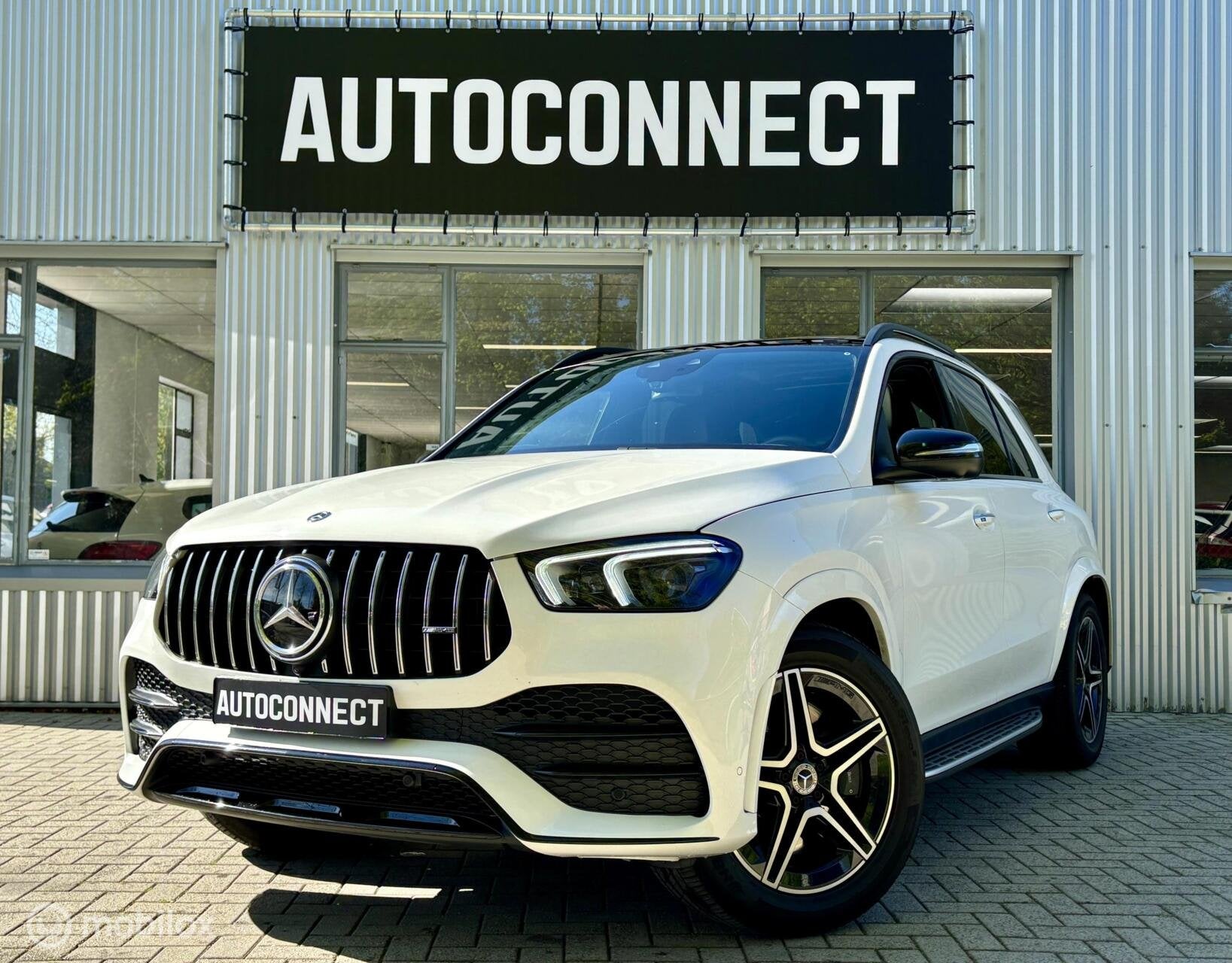 Mercedes GLE-klasse 450 4MATIC. AMG PAKKET., Auto's, Mercedes-Benz, Automaat, Dealer onderhouden, Gebruikt, Zwart