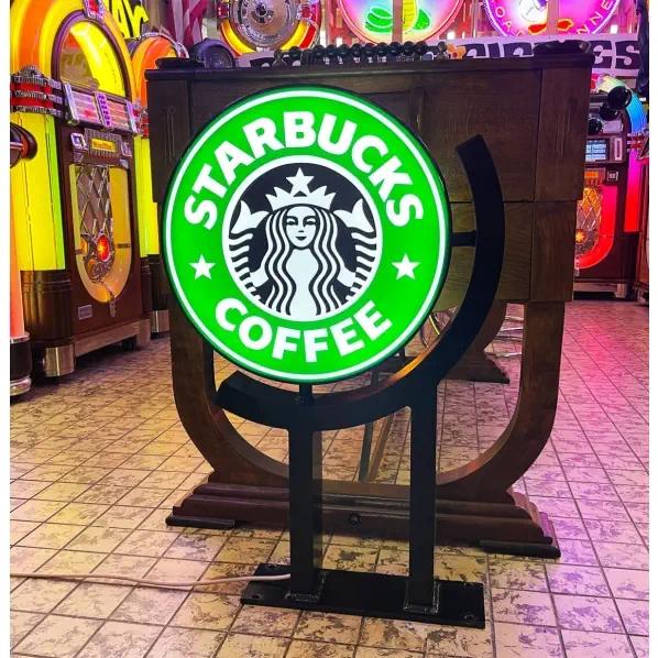 Starbucks lichtbak / uithangbord origineel, Ophalen, Nieuw, Reclamebord
