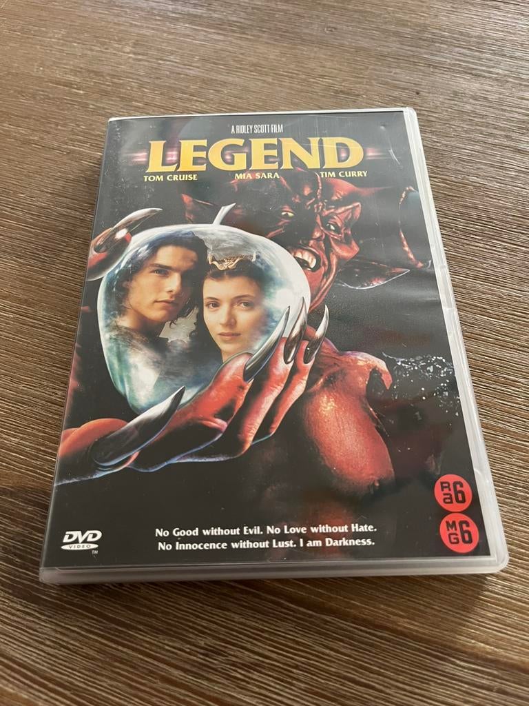 Legend - Tom Cruise & Mia Sara 1985, Cd's en Dvd's, Vanaf 6 jaar, Ophalen of Verzenden, Zo goed als nieuw