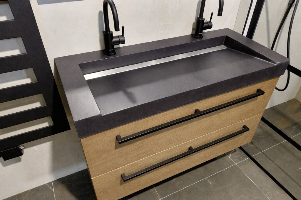 BADKAMERMEUBEL 100x45 cm - showroommodel, Huis en Inrichting, Woonaccessoires | Overige, Zo goed als nieuw, Ophalen