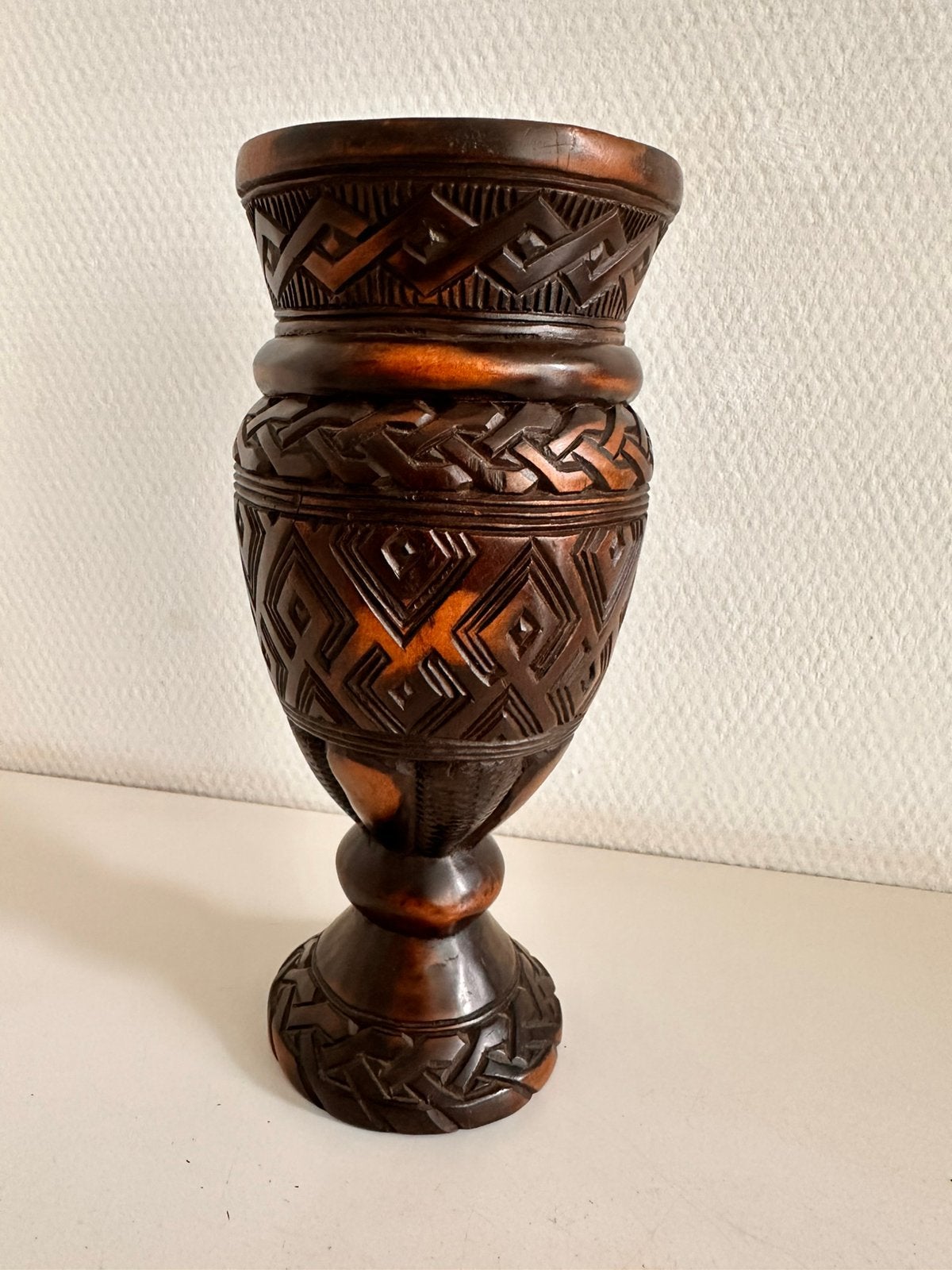 Koninklijke Kuba Palmwijnbeker collectie Antropoloog 1940, Antiek en Kunst, Ophalen of Verzenden
