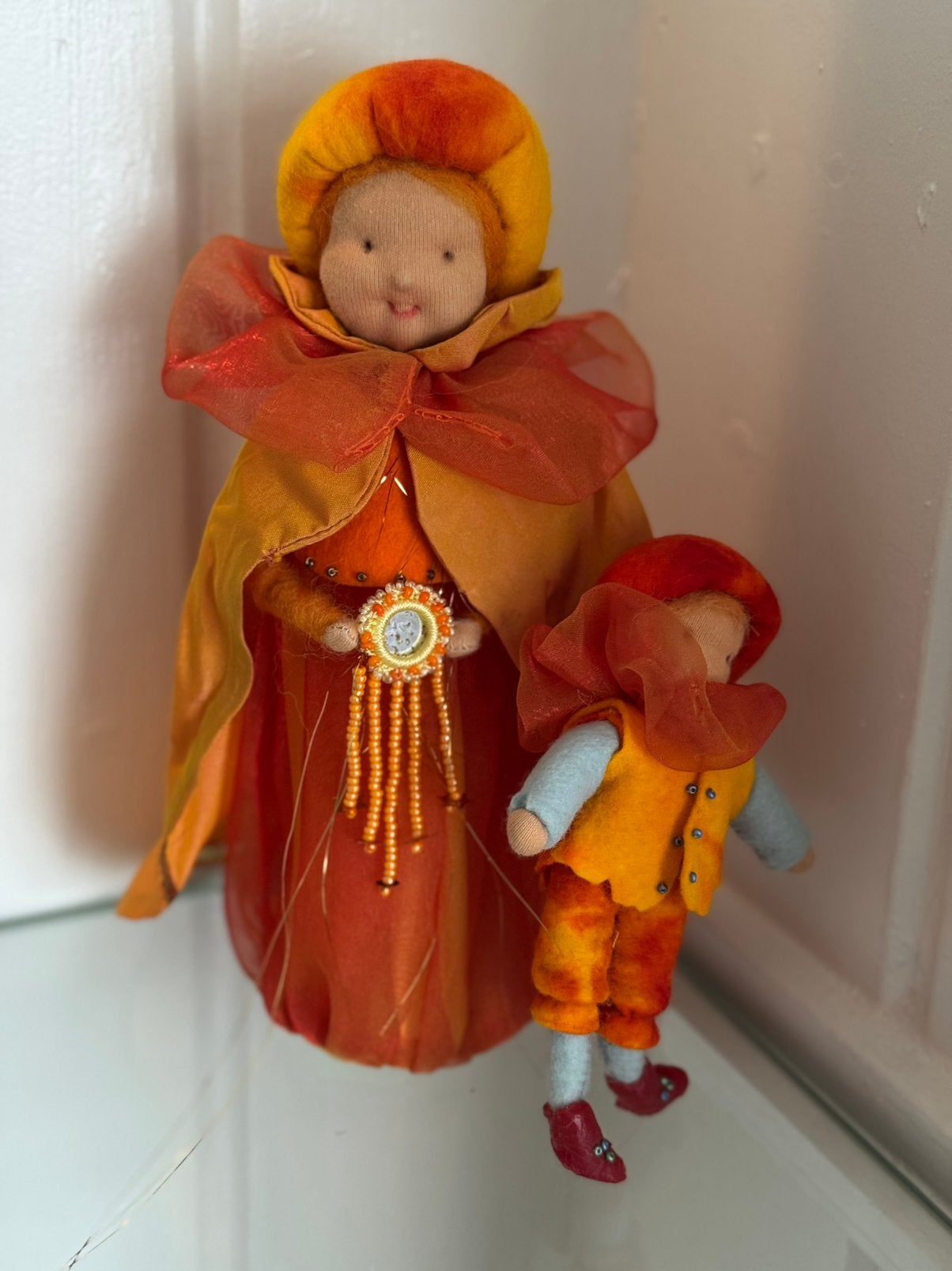 Sprookjesfiguren handgemaakt #12, Ophalen of Verzenden, Zo goed als nieuw, Pop