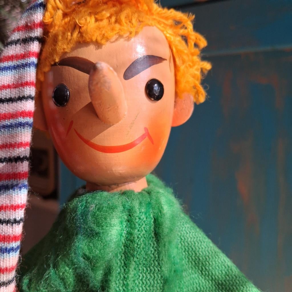 Sonnenberger vintage handpop Pinokio, Ophalen of Verzenden