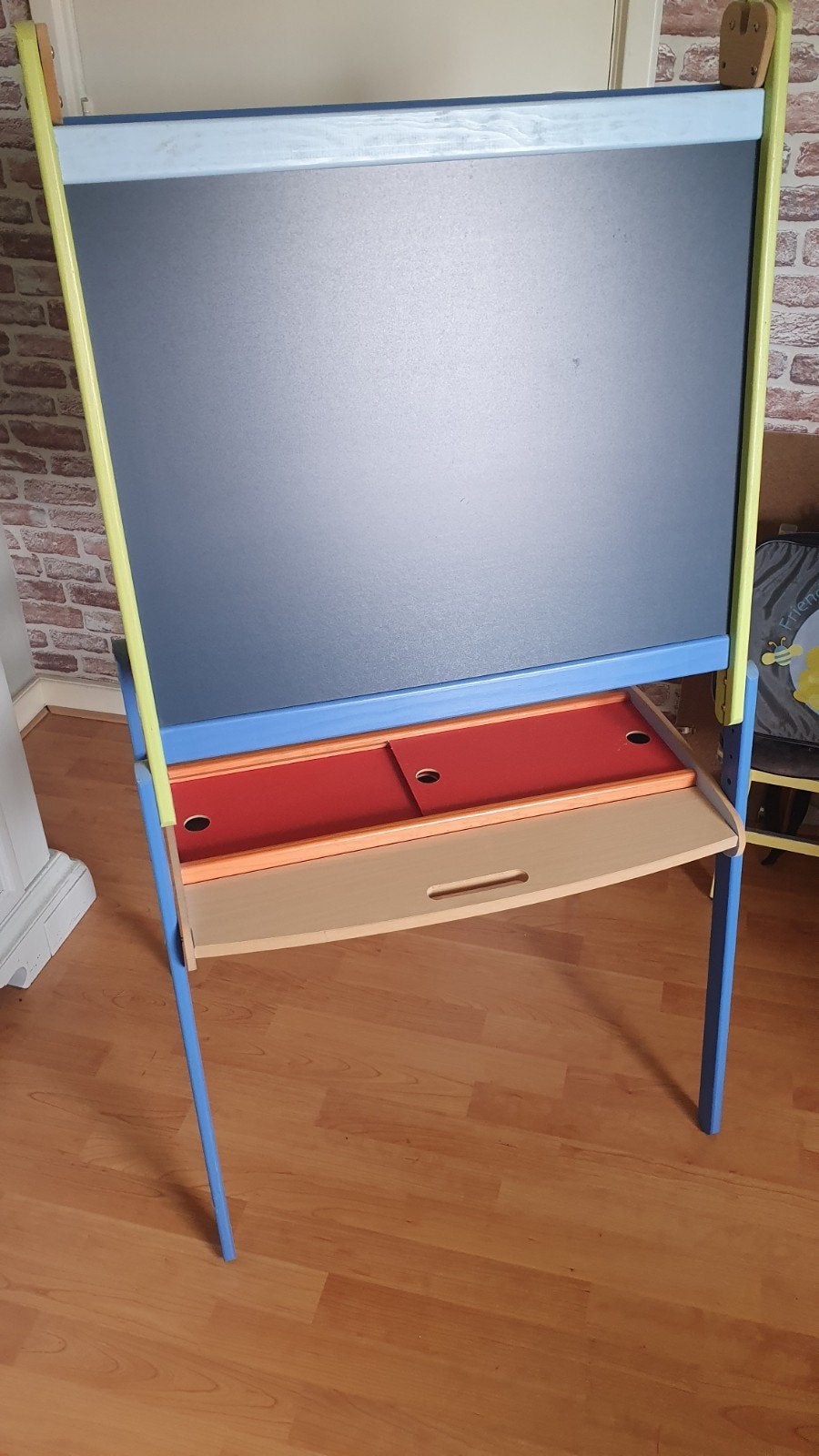Peuter krijtbord (inklapbaar), Ophalen
