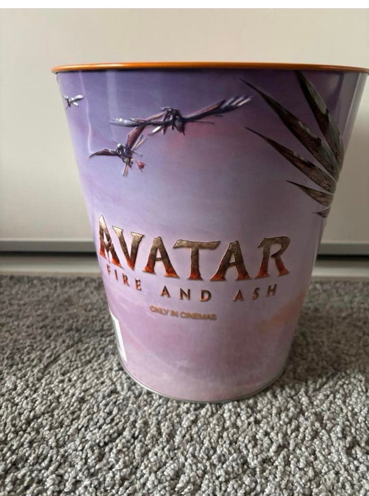 Avatar Pathé popcorn bucket - Fire and Ash, Ophalen of Verzenden, Zo goed als nieuw