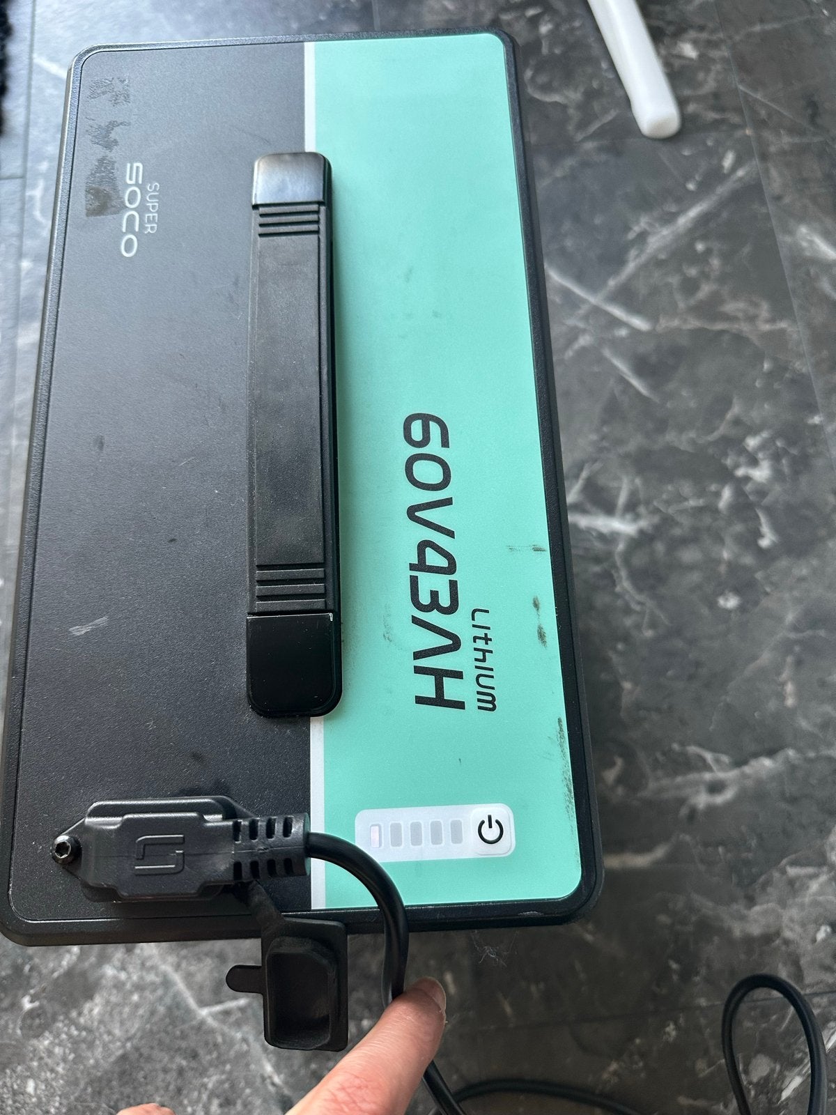 Super Soco 60V 43Ah Lithium Accu, Ophalen of Verzenden, Gebruikt