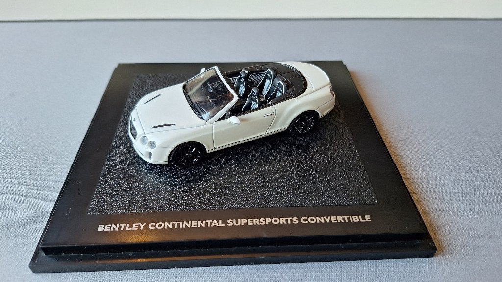 1:43 Bentley Continental Supersports Convertible, Hobby en Vrije tijd, Ophalen of Verzenden, Zo goed als nieuw, Auto, Overige merken