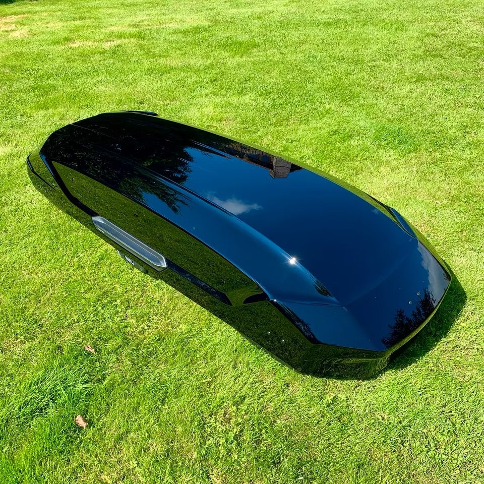 TE HUUR Thule Motion 3 XXL 600 Liter Black Glossy Dakkoffer, Auto diversen, Dakkoffers, Ophalen, Zo goed als nieuw