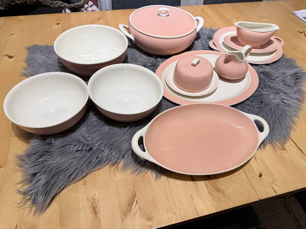 Vintage Boch pastelkleurige, Ophalen, Zo goed als nieuw, Bord(en), Wedgwood