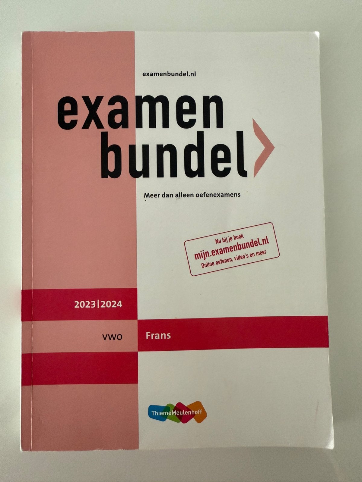Examenbundel Frans VWO, Boeken, Schoolboeken, Ophalen of Verzenden, Zo goed als nieuw, VWO, Frans