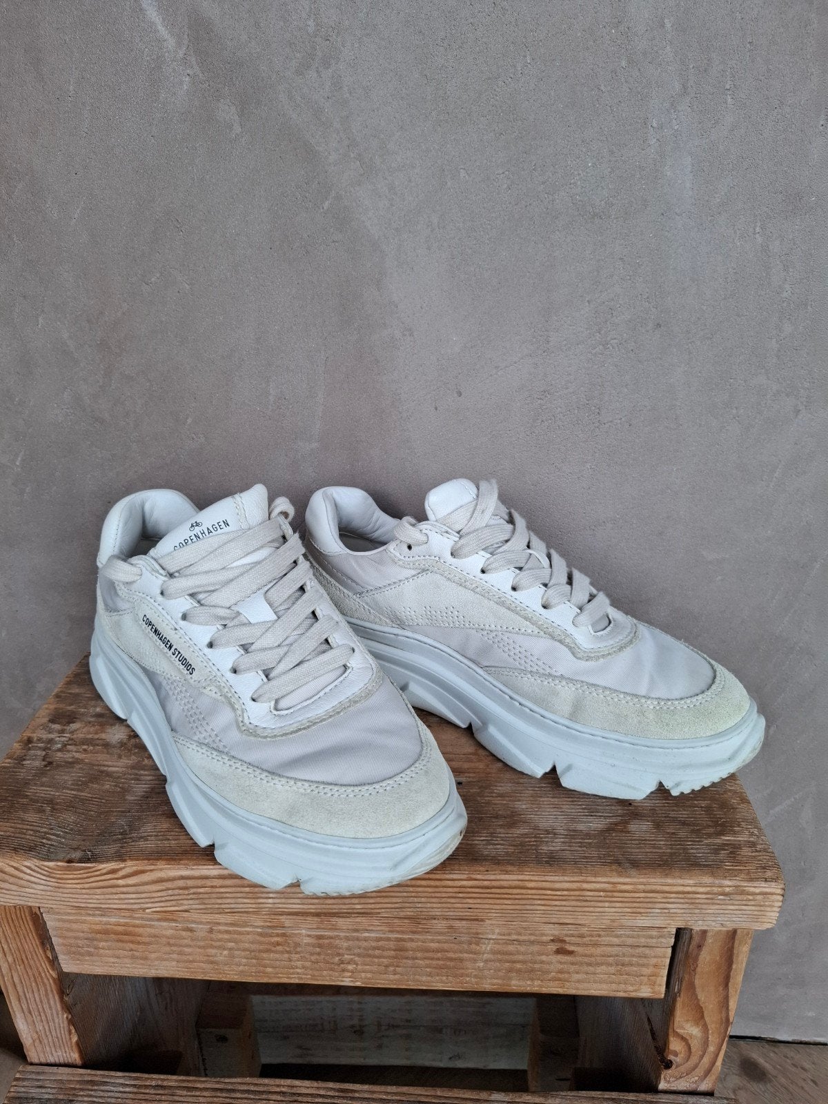 Copenhagen Studios Sneakers Maat 38 - Zo goed als nieuw, Kleding | Dames, Copenhagen Studios, Beige, Ophalen of Verzenden, Sneakers of Gympen