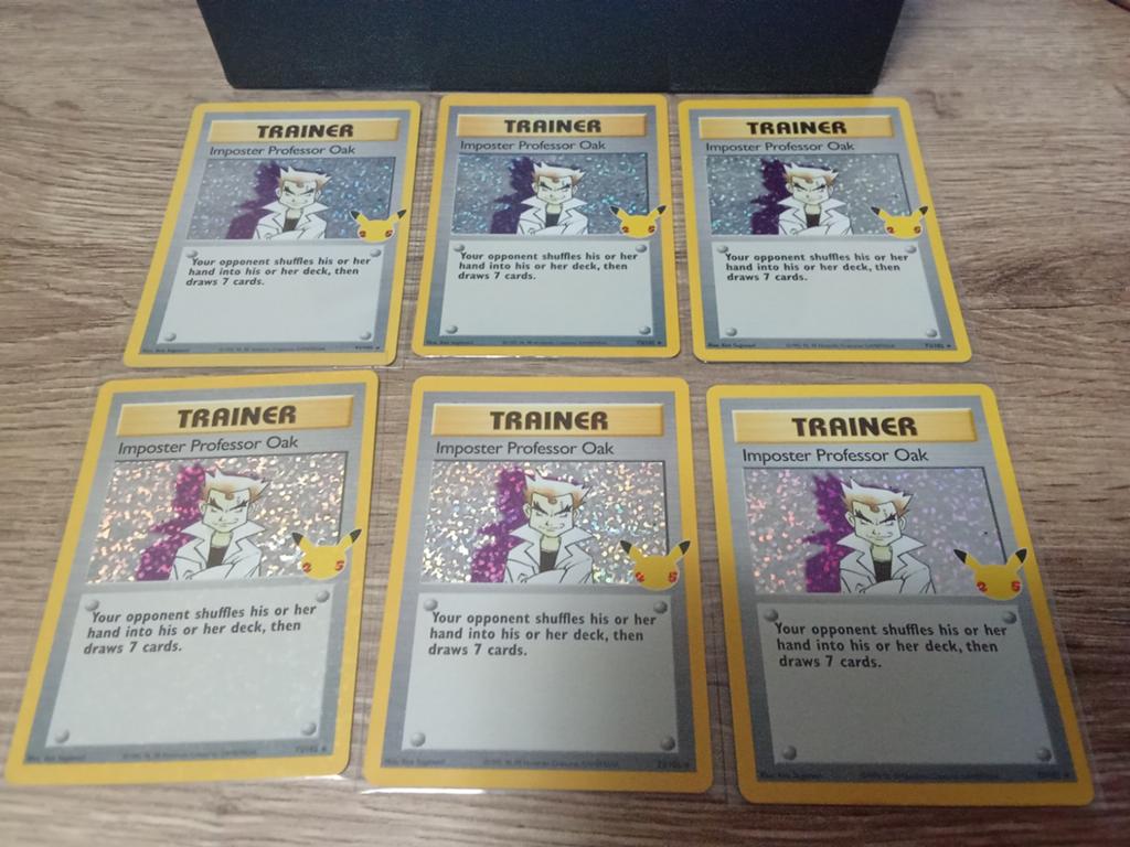 25 Celebrations Trainer Imposter Professor Oak, Verzenden, Zo goed als nieuw, Losse kaart