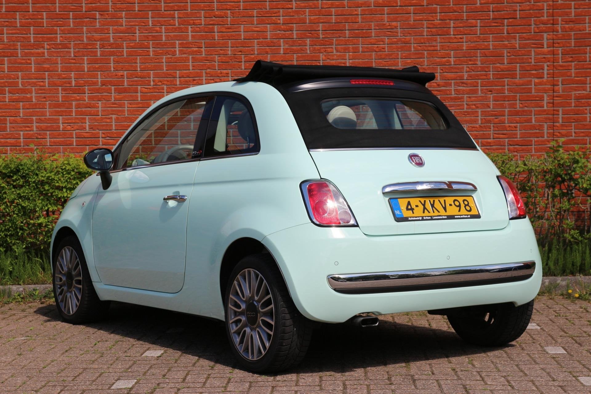 Fiat 500 C 0.9 TwinAir Turbo Cult | Cabrio! | Speciale kleur, Auto's, Gebruikt, Parkeersensor, Cabriolet, Bedrijf