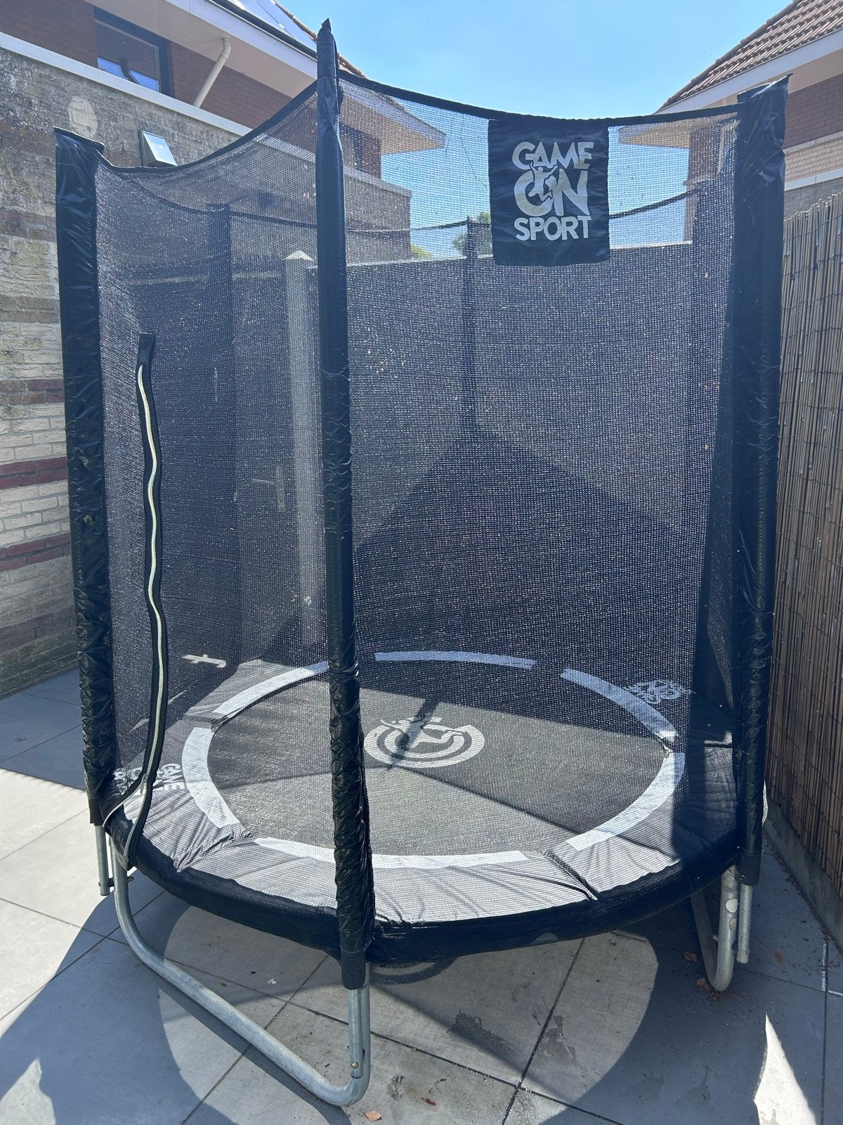 Game on Sport Trampoline met Veiligheidsnet - 183 cm, Ophalen, Gebruikt