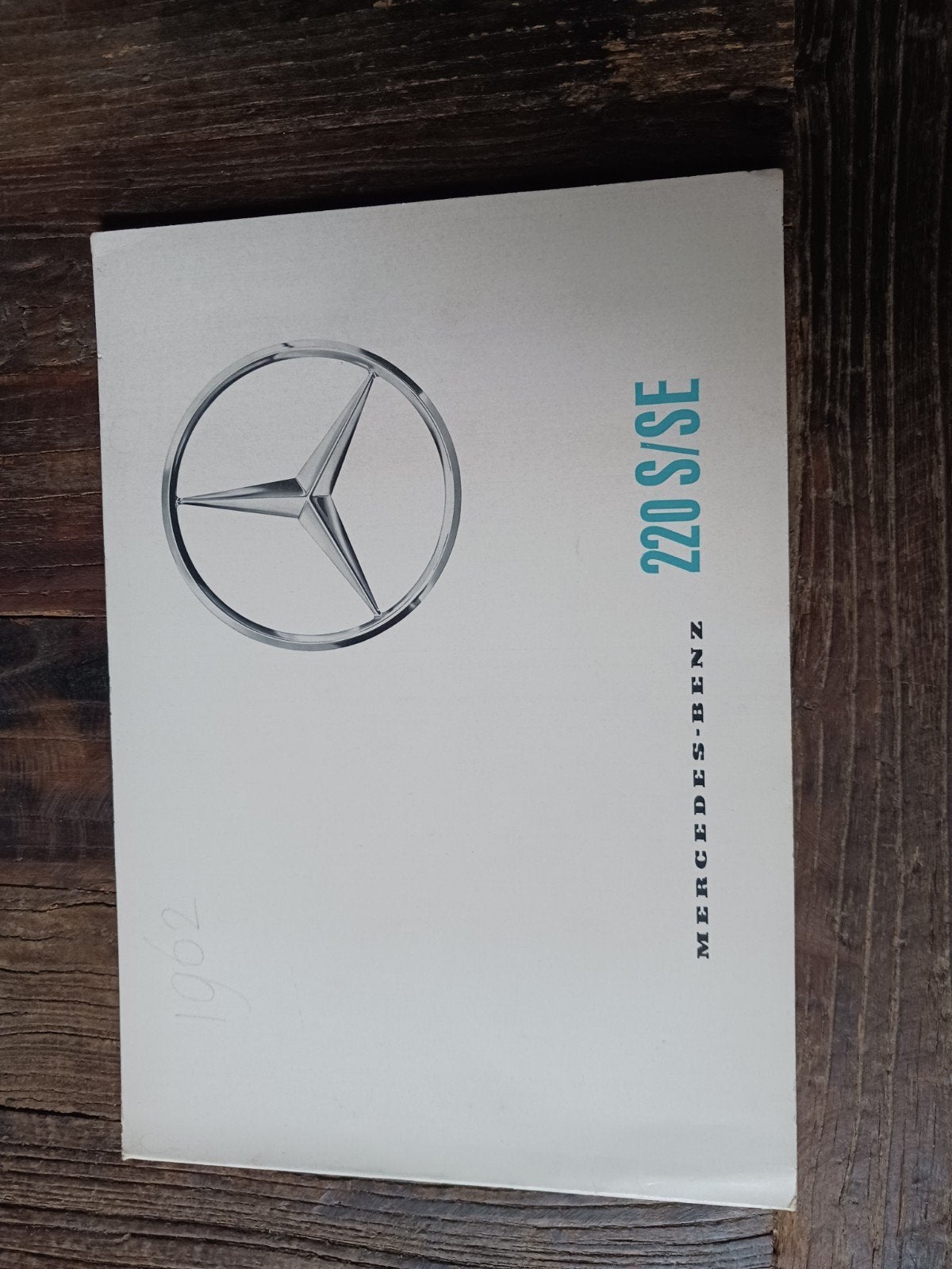 Mercedes-Benz 220S/220SE folder 1962, Ophalen of Verzenden, Gelezen, Mercedes