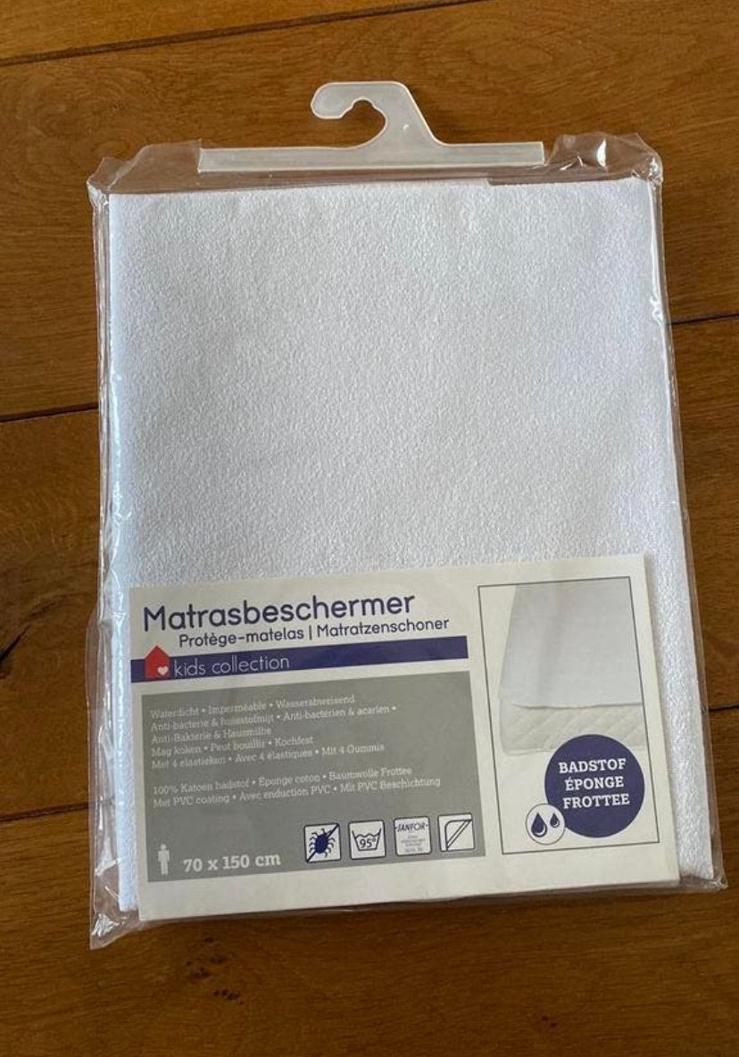 Matrasbeschermer 70x150 NIEUW, Ophalen, Zo goed als nieuw, Eenpersoons