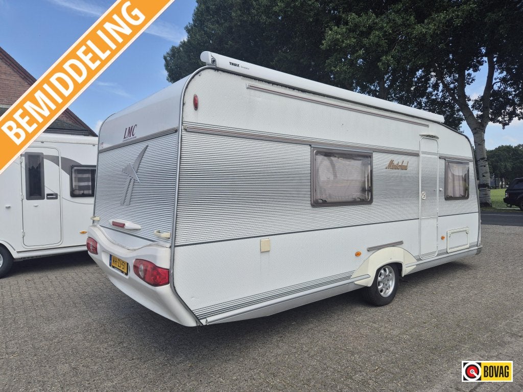 LMC Munsterland 550 HTD Lengte bedden Dousch, Caravans en Kamperen, Rondzit, Bedrijf, Schokbreker, 5 tot 6 meter