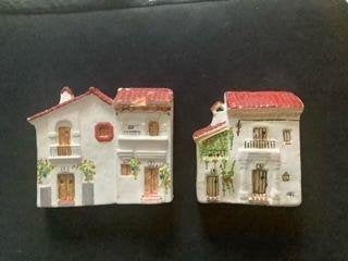 Mod Patentado Spaans miniatuur huisjes terracotta, Ophalen, Zo goed als nieuw, Overige materialen