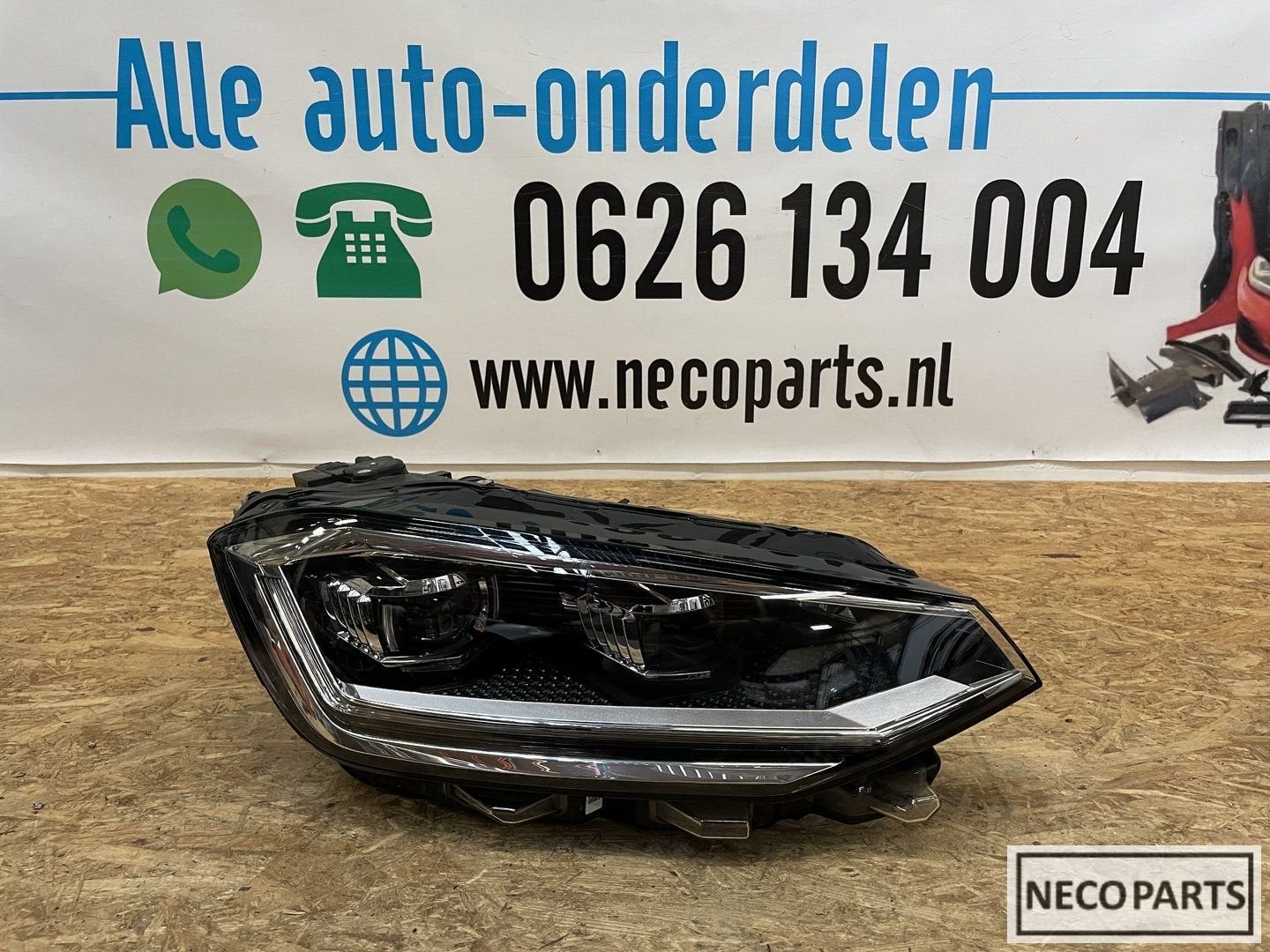 VW GOLF SPORTSVAN VOL LED KOPLAMP RECHTS 517941082 ORIGINEEL, Auto-onderdelen, Gebruikt, -, Volkswagen, -
