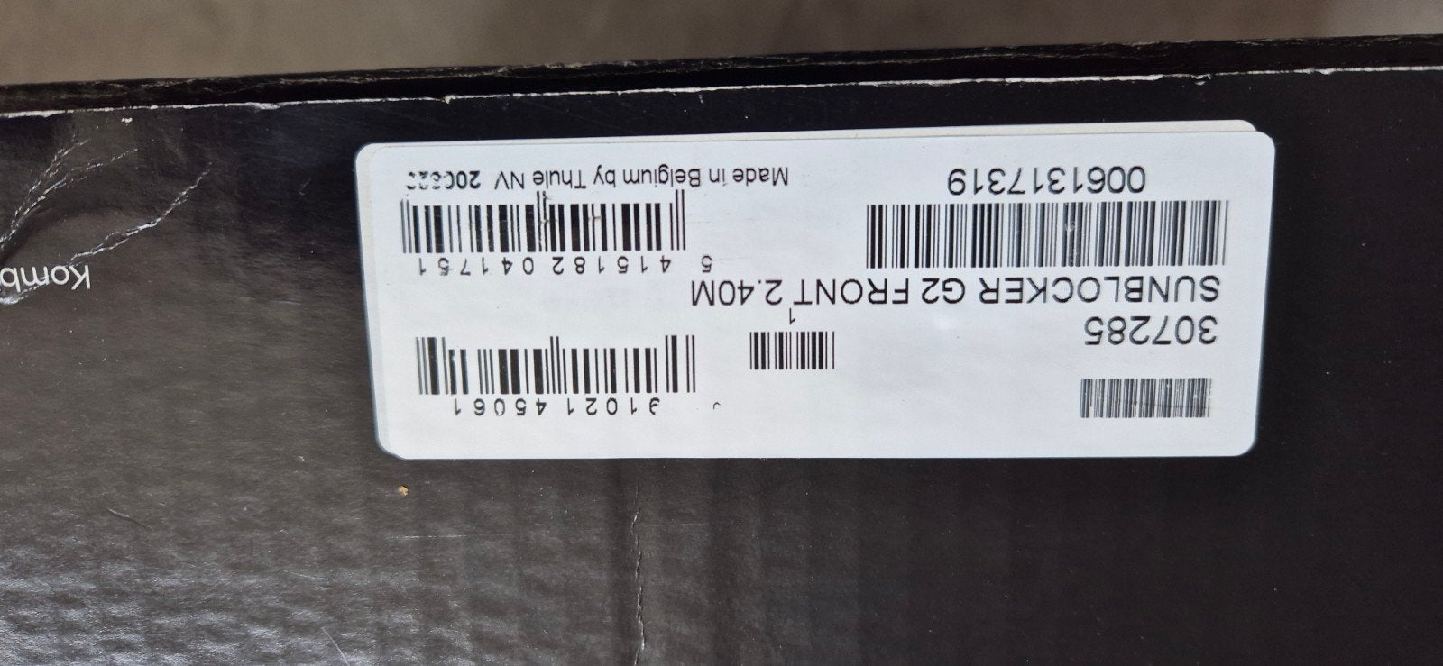 Thule Sun Blocker G2 Front 240x170, Ophalen, Zo goed als nieuw
