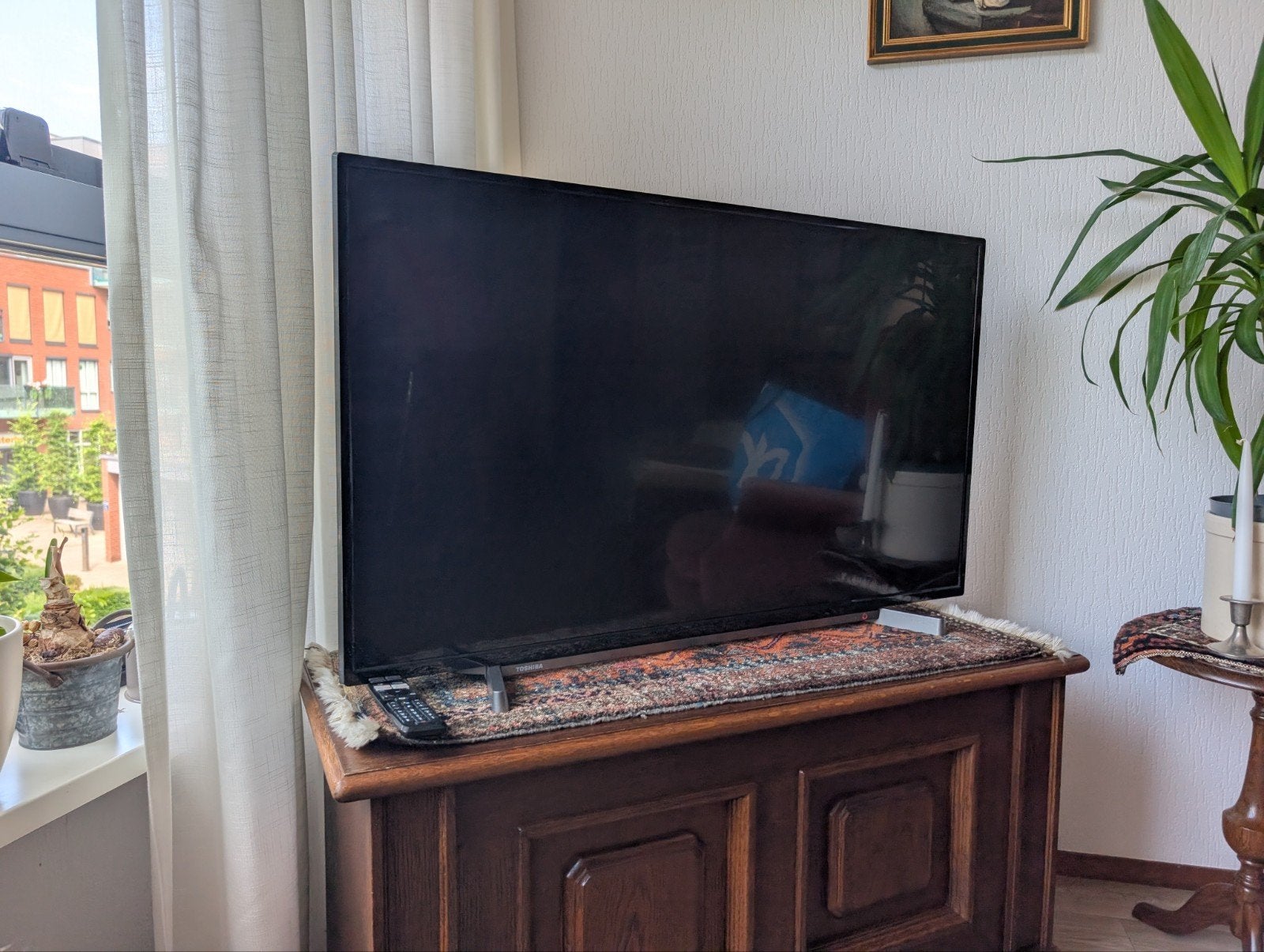 Toshiba Smart TV - Zo goed als nieuw, Audio, Tv en Foto, Televisies, Ophalen, 50 Hz, Zo goed als nieuw, 100 cm of meer