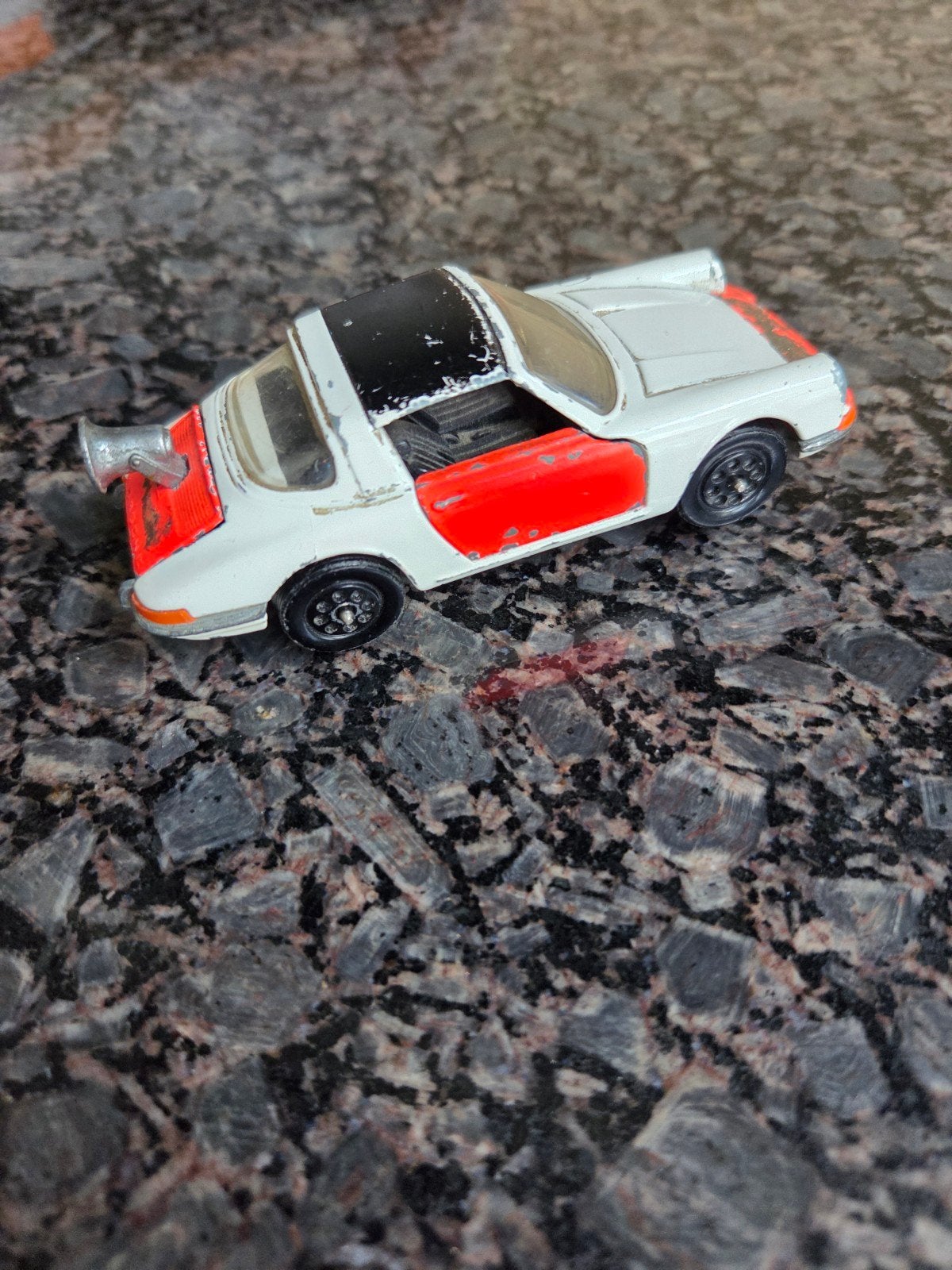 Vintage Corgi Toys Porsche Targa 911S - Made in GT Britain, Ophalen of Verzenden, Gebruikt, Overige typen