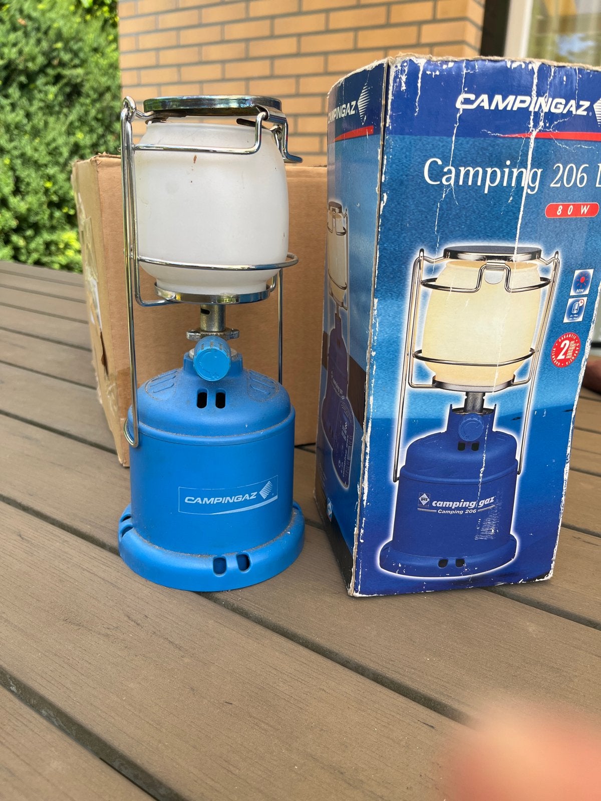 Campingaz Camping 206 L gaslamp - 80W, Ophalen, Gebruikt