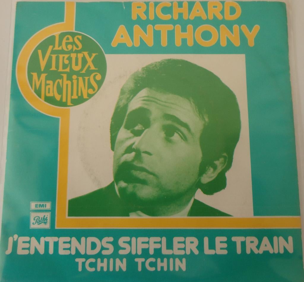 Richard Anthony > J éntends Le Train, Gebruikt, Overige genres, 7 inch, Single