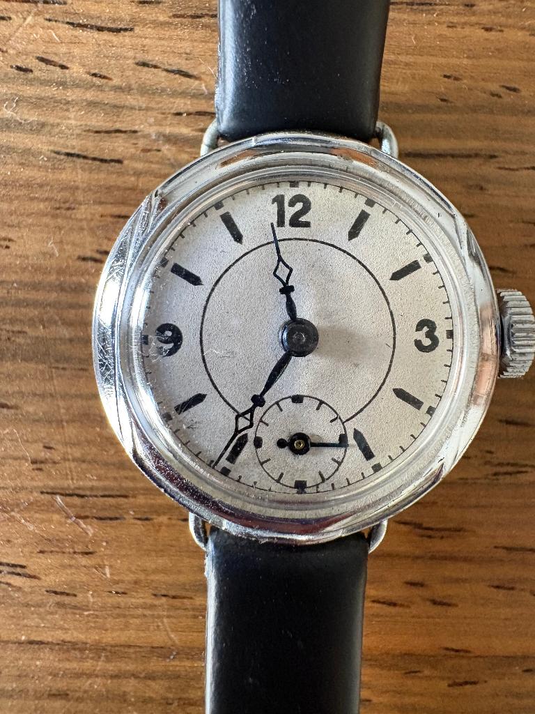 Dames horloge vintage, Overige merken, Staal, Polshorloge, Ophalen of Verzenden