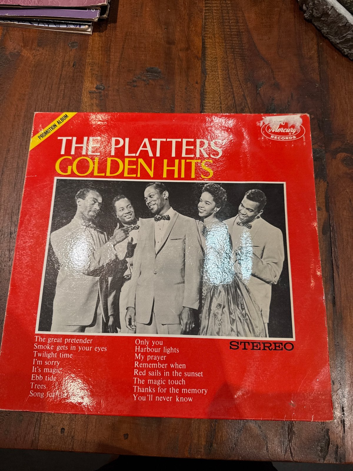 The Platters Golden Hits LP - Vintage Pop/Rock Vinyl, LP, Gebruikt, Pop, Ophalen of Verzenden
