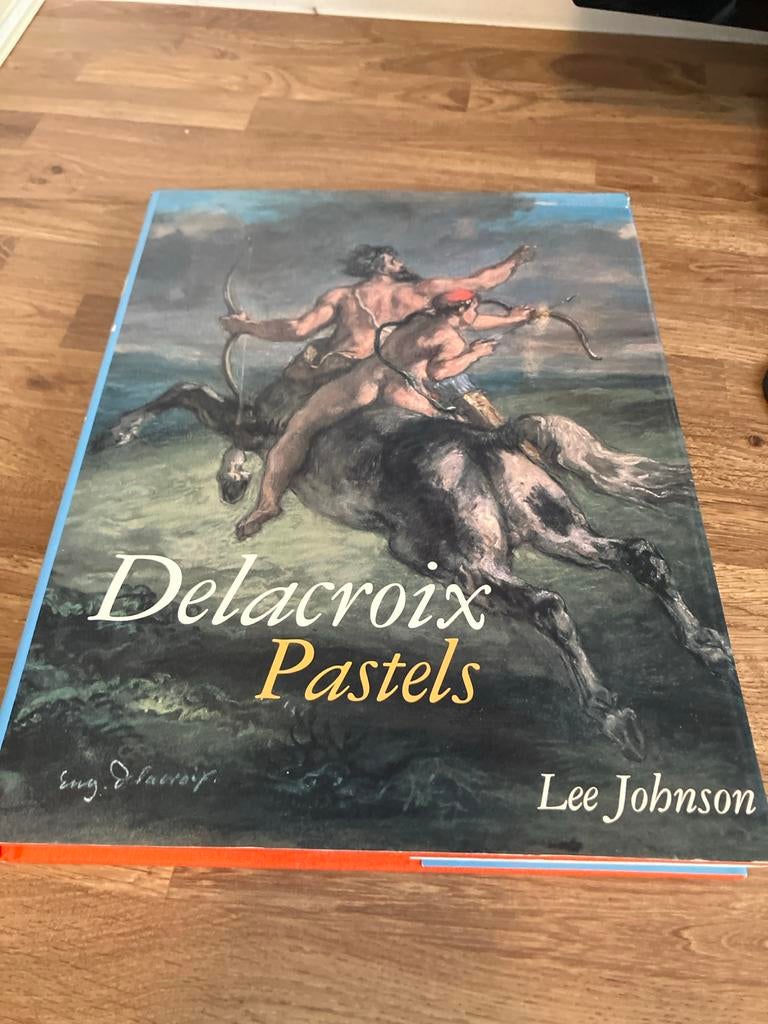 Delacroix Pastels - Lee Johnson (Kunstboek), Boeken, Ophalen of Verzenden, Zo goed als nieuw, Schilder- en Tekenkunst