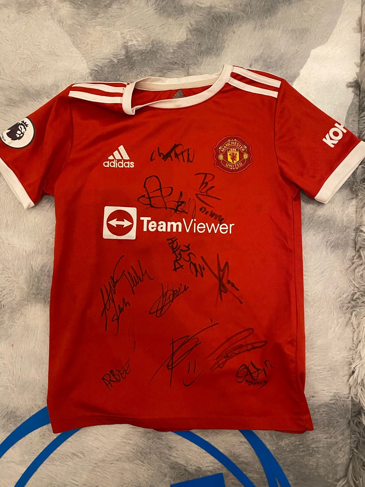 Gesigneerd Creators FC shirt maat 152 - Ronaldo 7, Ophalen of Verzenden, Gebruikt, Jongen, Shirt of Longsleeve