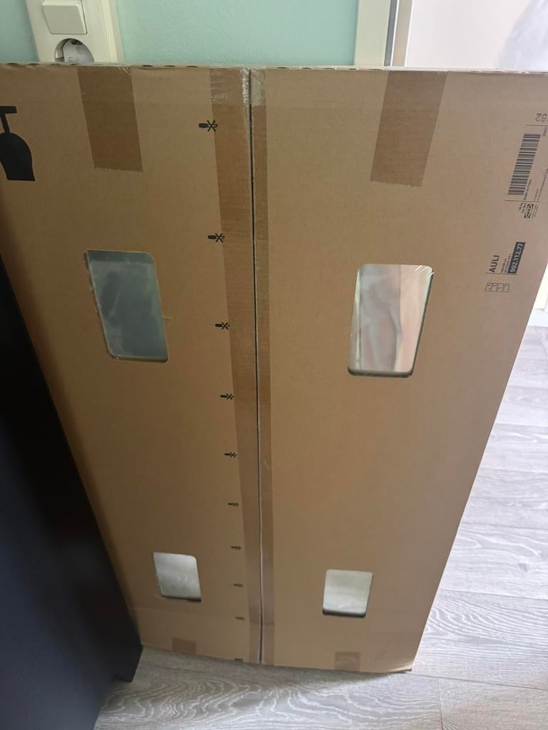 Ikea spiegel panelen auli 100x236   4 x spiegel panelen, Huis en Inrichting, Ophalen, 100 tot 150 cm, Nieuw, 50 tot 100 cm