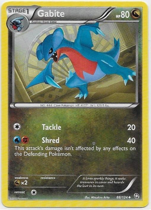 Dragons Exalted,  Gabite [uncommon] 88/124, Verzenden, Nieuw, Losse kaart