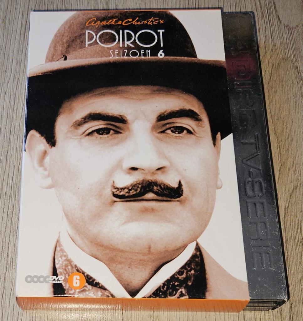 Agatha Christie's Poirot - Seizoen 6 - 4DVD Boxset, Boxset, Ophalen of Verzenden, Zo goed als nieuw, Vanaf 12 jaar