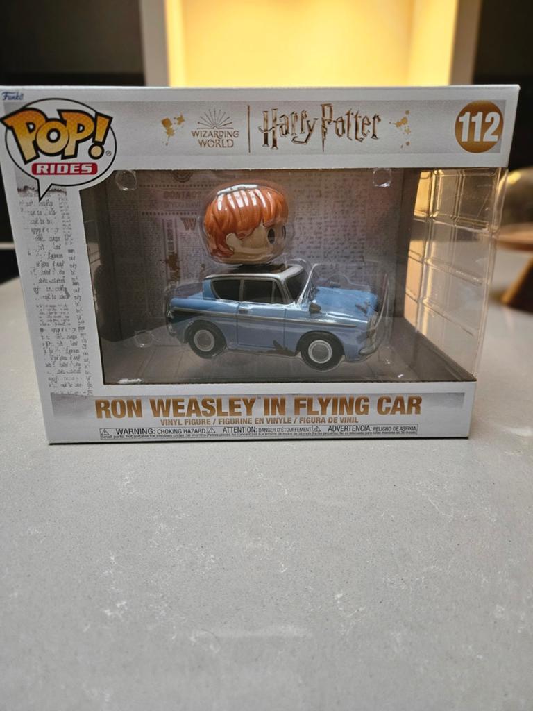 Funko Pop! Rides: Harry Potter - Ron Weasley, Ophalen of Verzenden, Zo goed als nieuw, Actiefiguurtje