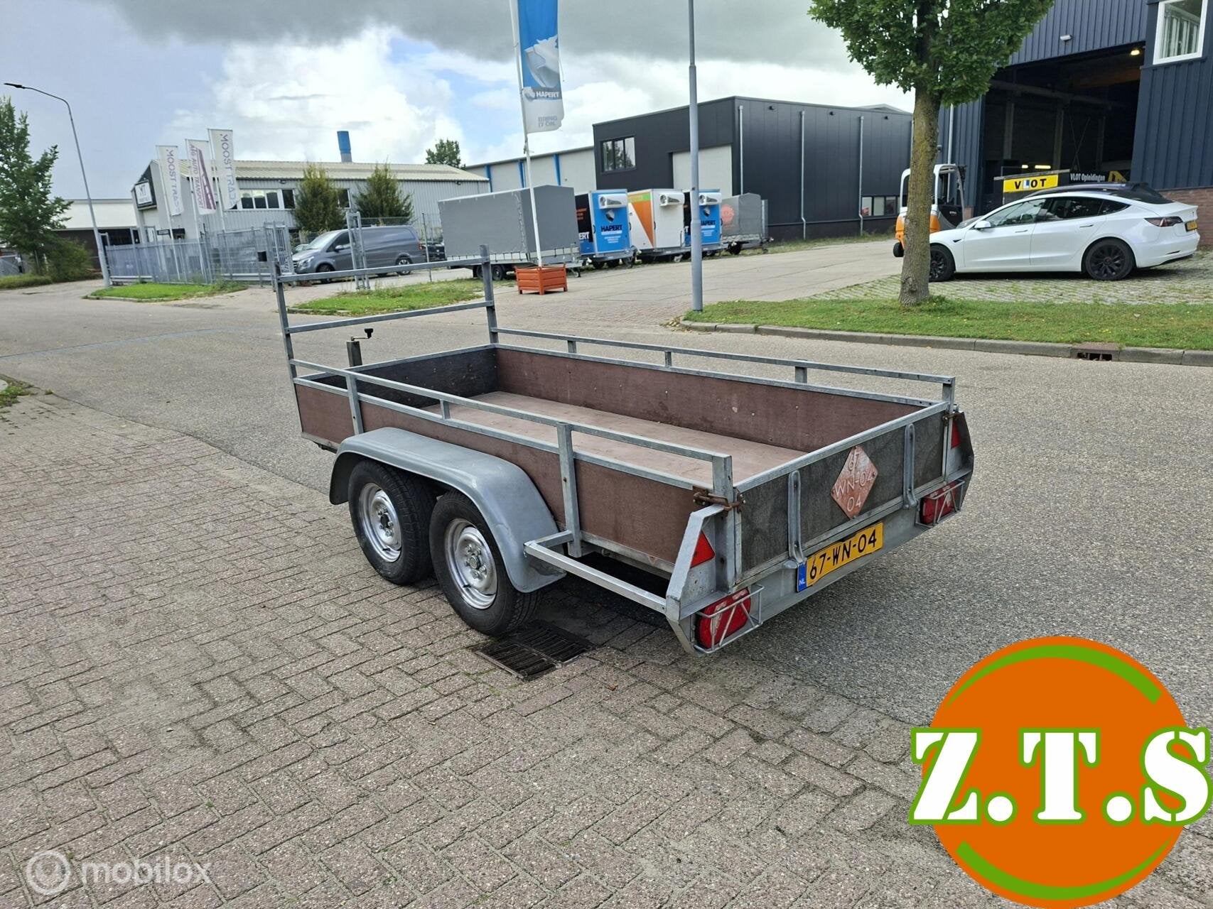 Anssems Tandemasser bakwagen, Auto diversen, Gebruikt