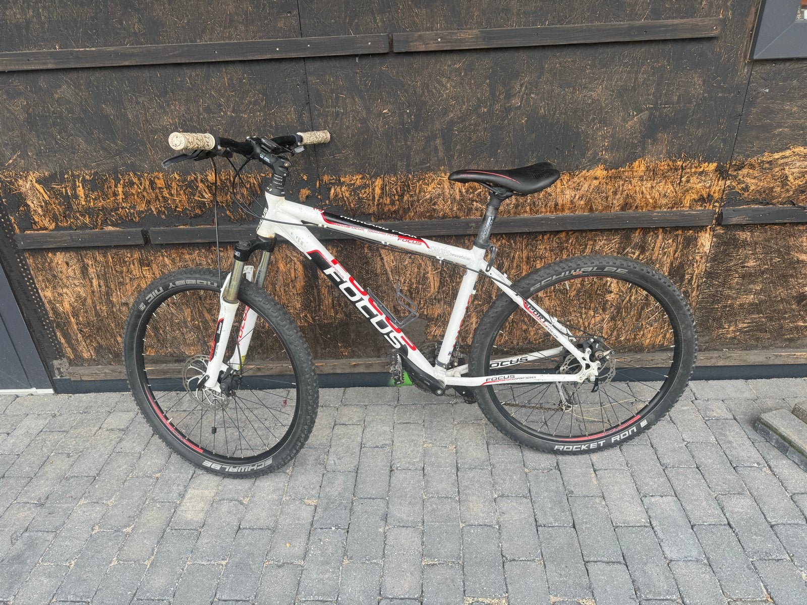 Focus Highland Peak Mountainbike - Wit/Rood, Fietsen en Brommers, Fietsen | Mountainbikes en ATB, Overige merken, Gebruikt, Hardtail