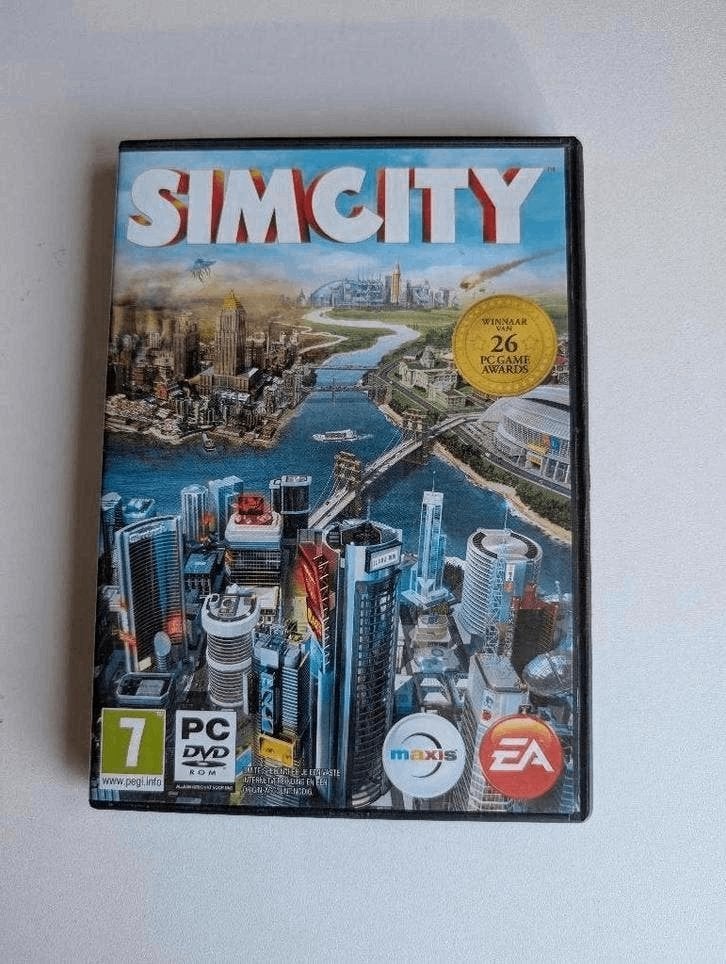 Sim city PC, 1 speler, Ophalen of Verzenden, Zo goed als nieuw, Vanaf 3 jaar