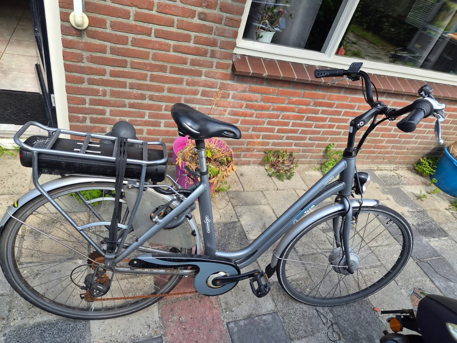 ontario greenteam electrische fiets, Ophalen, Gebruikt, Minder dan 30 km per accu, Overige merken