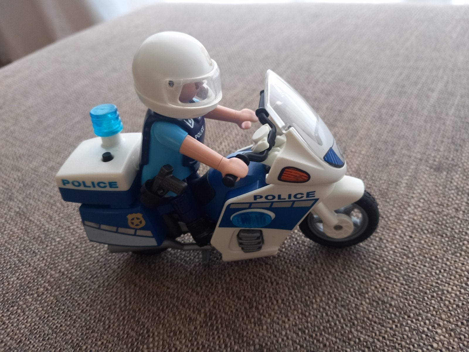 Playmobil 6923 Politie Motor met Agent, Kinderen en Baby's, Speelgoed | Playmobil, Ophalen of Verzenden