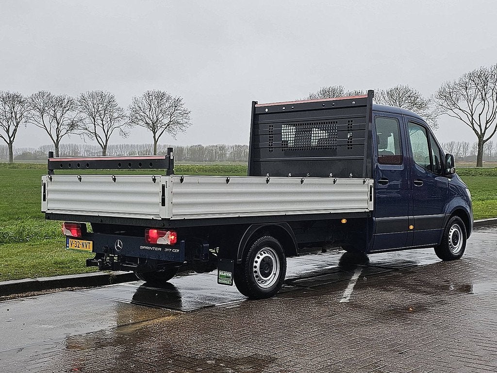 MERCEDES-BENZ SPRINTER 317 l3 open laadbak dc!, Auto's, Achterwielaandrijving, Gebruikt, Euro 6, 4 cilinders