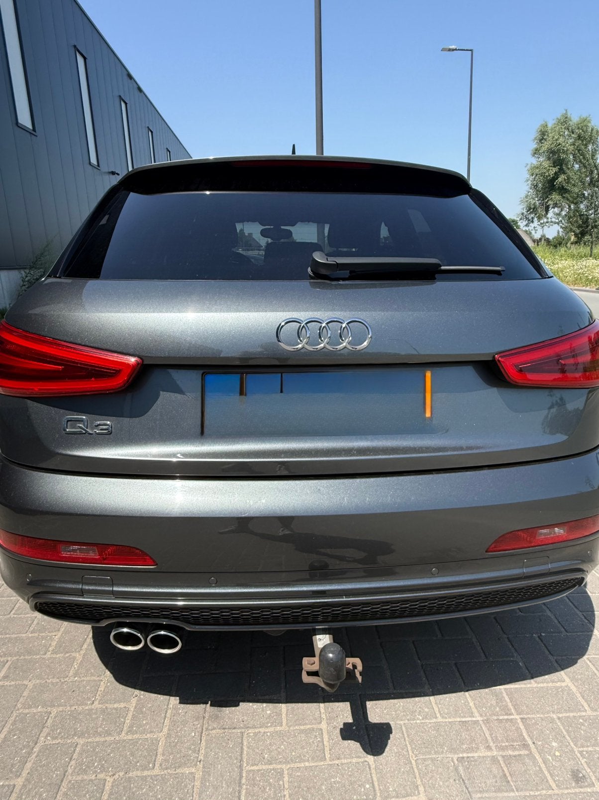Audi Q3 2.0 TDI 177PK S Tronic 2013 Grijs, Voorwielaandrijving, Zwart, 4 cilinders, 2000 kg